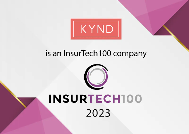 Innova Insurtech KYND | PRESS RELEASE: KYND recognised as a global Top 100 InsurTech…