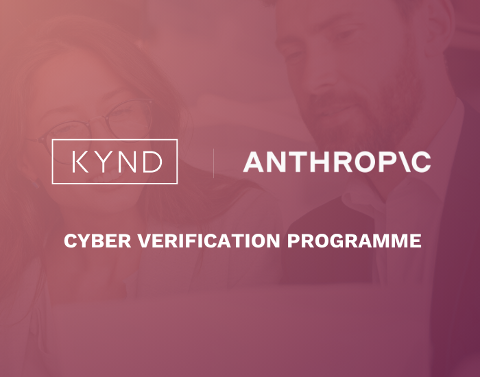 KYND and Anthropic Cyber Verification Programme