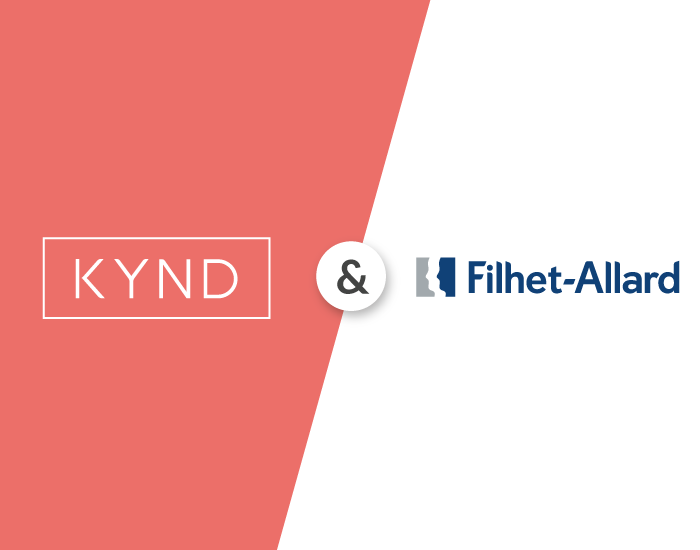 KYND and Filhet Allard partnership